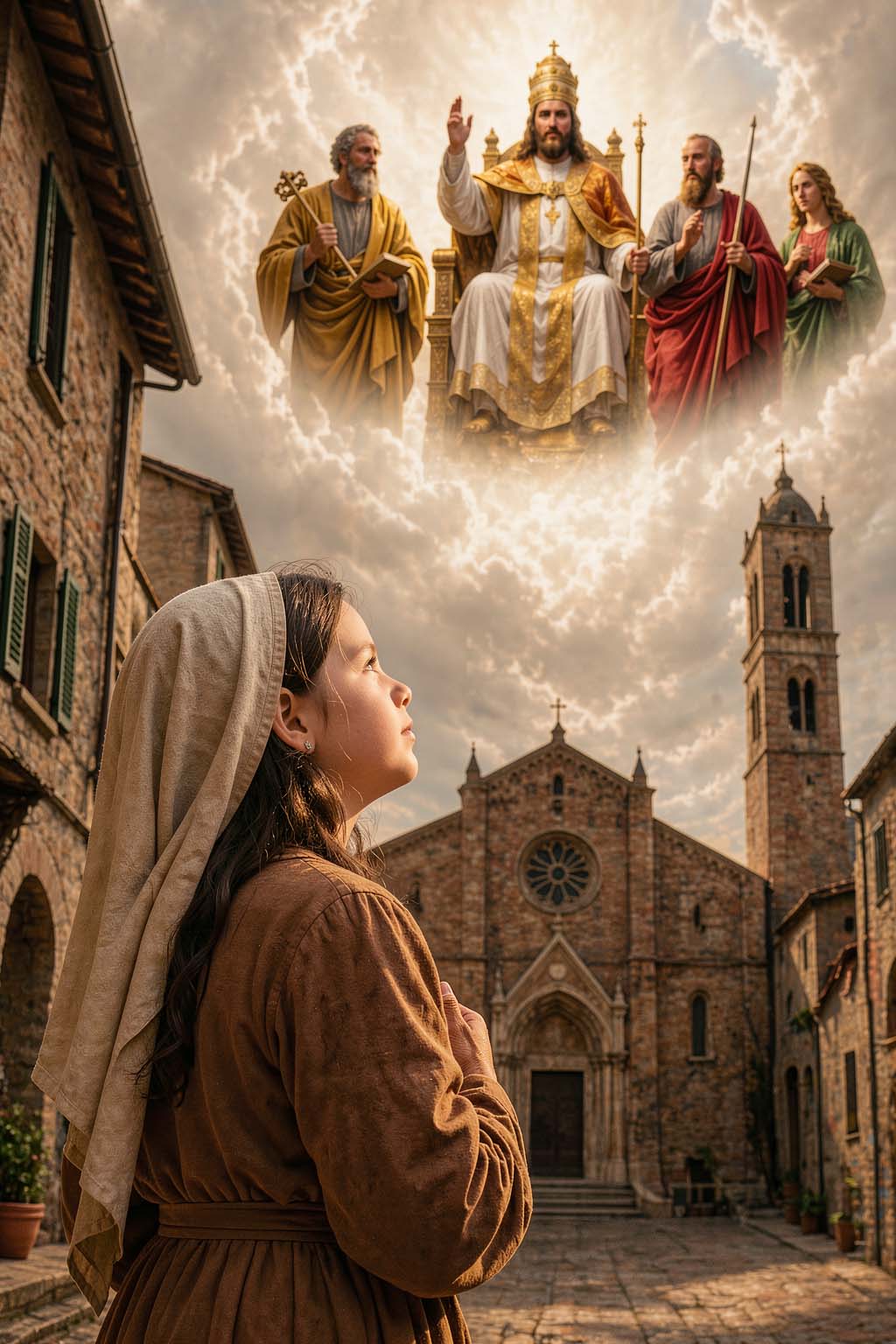 A Visão do Cristo Rei e a Vocação Precoce