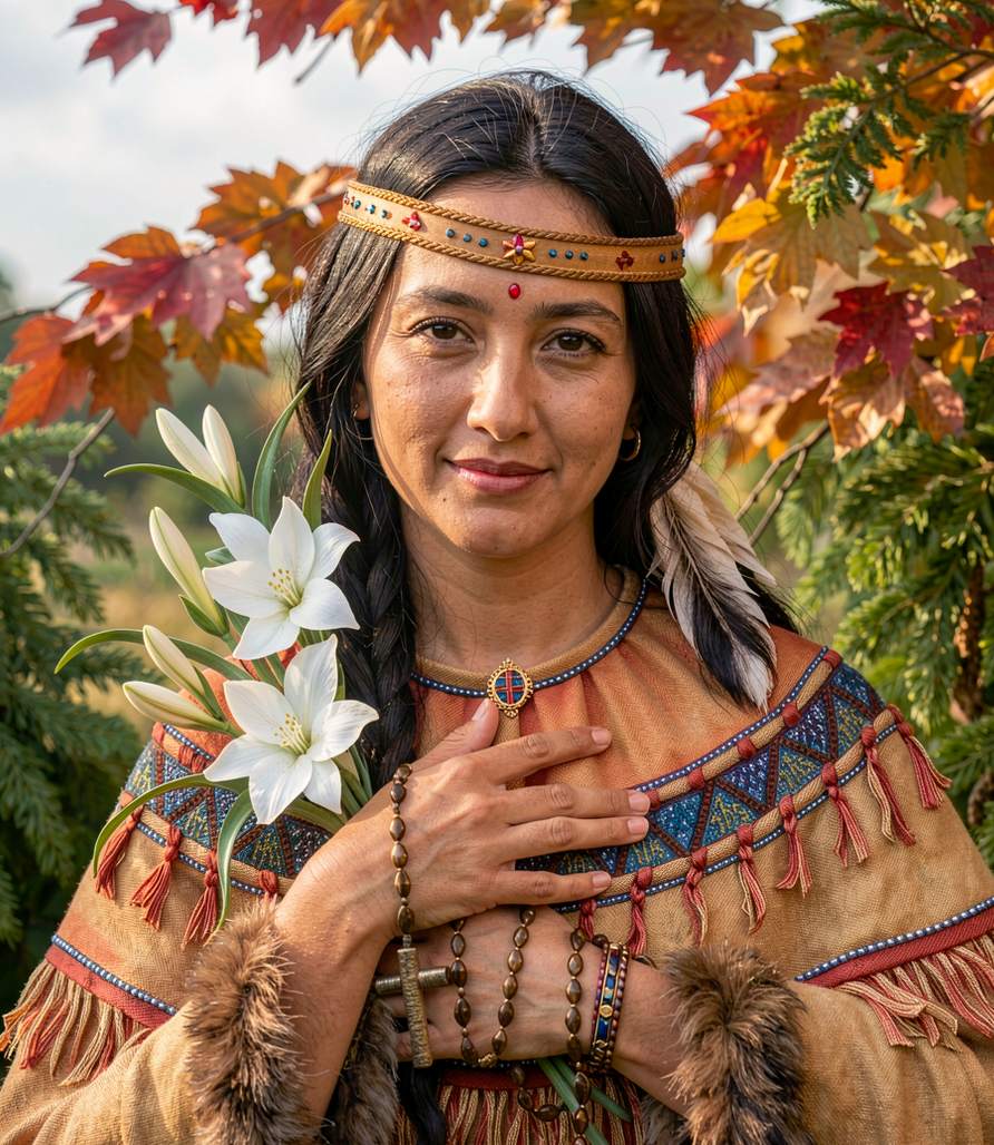 Santa Kateri Tekakwitha