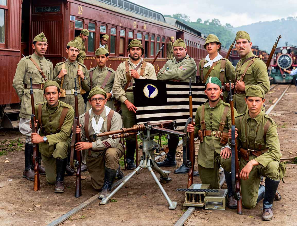 Tropas Paulistas na Revolução Constitucionalista de 1932